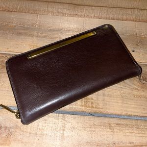 Fossil Brown Leather Wallet